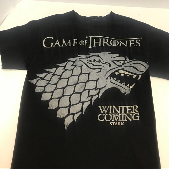 Game Of Thrones Tops Game Of Thrones Stark Signet Graphic Tshirt game-of-thrones-tops-game-of-thrones-stark-signet-graphic-tshirt